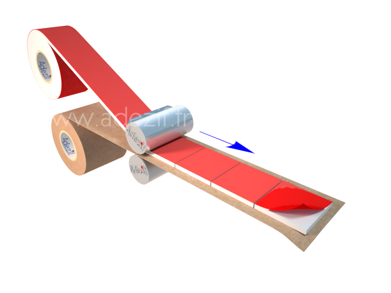 Drawing of the presentation Edge to edge cut